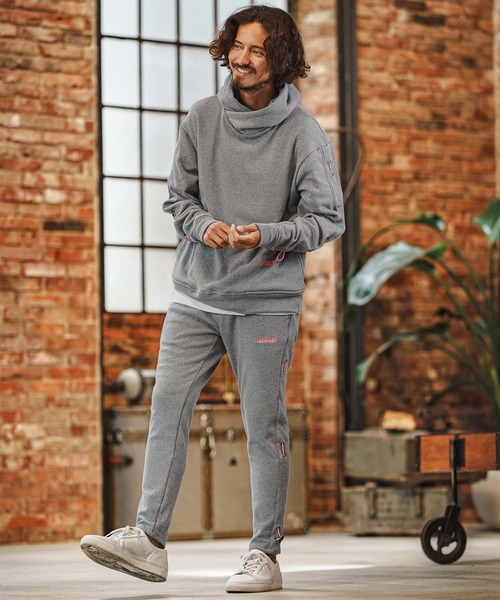 felkod(フィルコッド)の「mpa4257- Back Fleece Hoodie バックフリースパーカー(F26F130)(パーカー・メンズ・ブラック/トップグレー・M/L/S)」の13枚目の写真