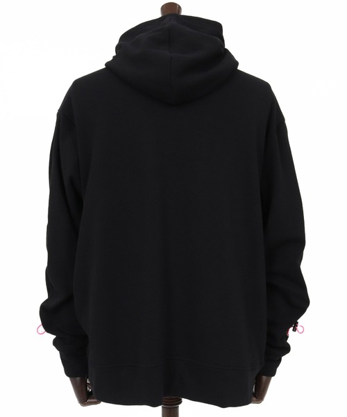 felkod(フィルコッド)の「mpa4257- Back Fleece Hoodie バックフリースパーカー(F26F130)(パーカー・メンズ・ブラック/トップグレー・M/L/S)」の16枚目の写真
