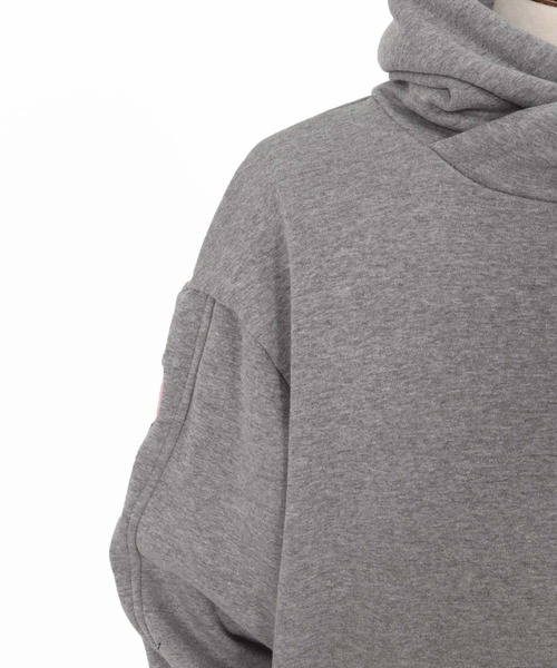 felkod(フィルコッド)の「mpa4257- Back Fleece Hoodie バックフリースパーカー(F26F130)(パーカー・メンズ・ブラック/トップグレー・M/L/S)」の21枚目の写真