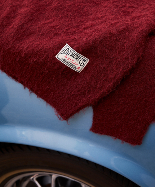 LMCの「GOTHIC LOGO BRUSH ROUND KNIT burgundy(ニット/セーター・レディース・その他・SMALL/MEDIUM/LARGE)」の5枚目の写真