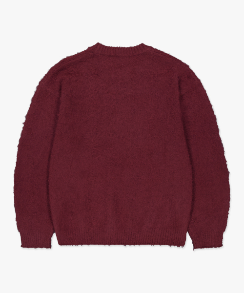 LMCの「GOTHIC LOGO BRUSH ROUND KNIT burgundy(ニット/セーター・レディース・その他・SMALL/MEDIUM/LARGE)」の10枚目の写真