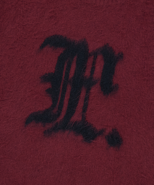 LMCの「GOTHIC LOGO BRUSH ROUND KNIT burgundy(ニット/セーター・レディース・その他・SMALL/MEDIUM/LARGE)」の11枚目の写真