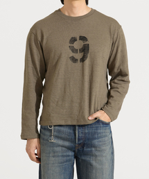 MODNINE（モディナイン）の「NINE - 長袖Tシャツ アーミーグリーン（Tシャツ/カットソー）」