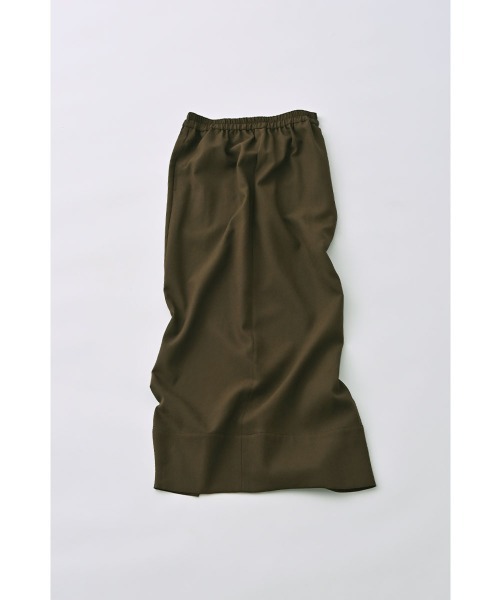 marjour（マージュール）の「EFFORTLESS AIRY I-LINE SKIRT（スカート・レディース・ブラウン/ブラック・M/L）」の11枚目の写真
