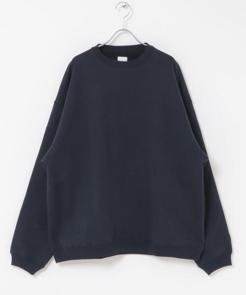 Wide Dad（ワイドダッド）の「Wide Dad　GRAPHIC SWEAT WITH HATCH（スウェット・メンズ・ネイビー/レッド・1/2）」の9枚目の写真
