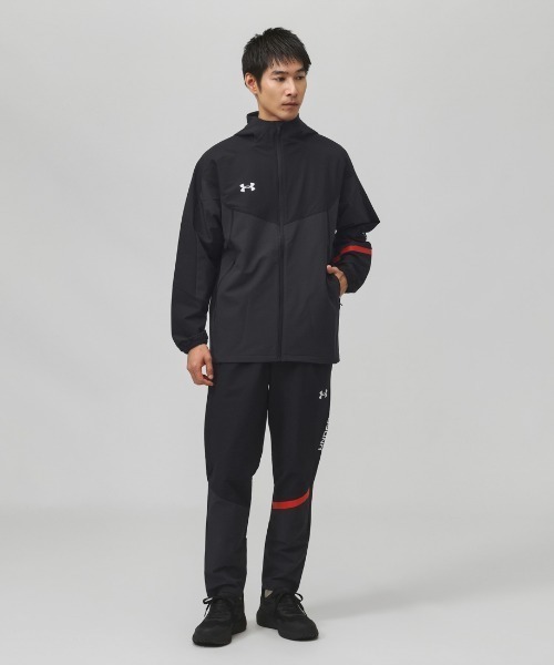 UNDER ARMOUR(アンダーアーマー)の「アンダーアーマー UNDER ARMOUR UAブラッシュドウーブン パンツ(その他パンツ・メンズ・ネイビー/ブラック×レッド/ブラック×グレー・S/3L/LL/M/L)」の7枚目の写真