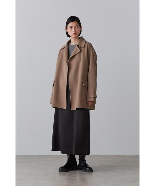 YLEVE（イレーヴ）の「YLEVE / ACETATE SATIN SK（スカート・レディース・ワイン系/ブラック・1/0/2）」の3枚目の写真