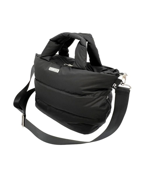 ROOTOTE(ルートート)の「ルートート / フェザールー デリ ダウンフェザー キルティング2WAYトートバッグ FE.デリ.モデレートーB(ショルダーバッグ・レディース・ブラック/シルバー/ブロンズ/ホワイト系その他・FREE)」の10枚目の写真
