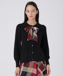 BLUE LABEL CRESTBRIDGE（ブルーレーベルクレストブリッジ）の「リボンニットカーディガン（カーディガン/ボレロ）」