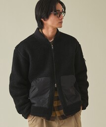 AIGLE（エーグル）の「シェルパフリースブルゾン ダブルジップボンバージャケット（ブルゾン）」