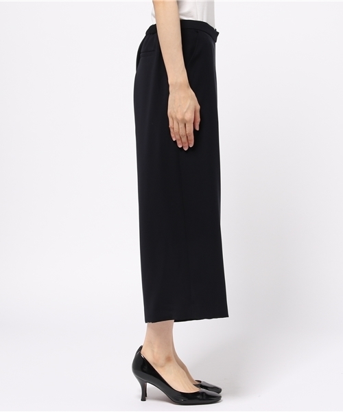 FIGARO Paris（フィガロパリ）の「《追加》Wクロスゴム8分丈ワイドパンツ◆（その他パンツ・レディース・ネイビー/ベージュ・36/38）」の6枚目の写真