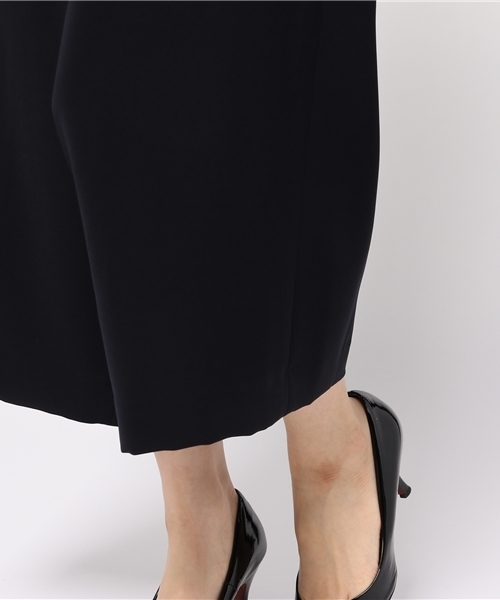 FIGARO Paris（フィガロパリ）の「《追加》Wクロスゴム8分丈ワイドパンツ◆（その他パンツ・レディース・ネイビー/ベージュ・36/38）」の18枚目の写真