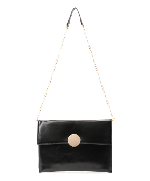 Re:EDIT（リエディ）の「[リエディ]レタークラッチバッグ[2016秋新作][2016AW展示会]バッグ/クラッチバッグ（クラッチバッグ・レディース・ブラック/グレイッシュベージュ/グレー/キャメル・FREE）」の10枚目の写真