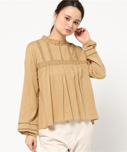 archives（アルシーヴ）の「レース襟 ブラウス（シャツ/ブラウス・レディース・ベージュ/オフホワイト/ブラック・MEDIUM）」の13枚目の写真