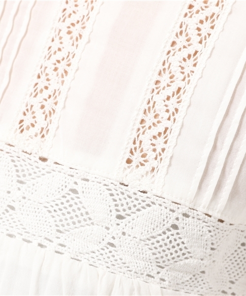 archives（アルシーヴ）の「レース襟 ブラウス（シャツ/ブラウス・レディース・ベージュ/オフホワイト/ブラック・MEDIUM）」の9枚目の写真