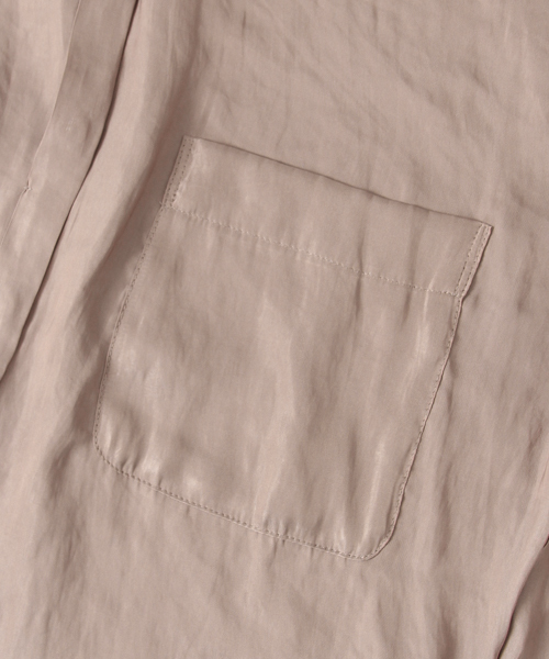 URBAN RESEARCH（アーバンリサーチ）の「UR クチュールヴィンテージシャツ（シャツ/ブラウス・レディース・ピンク/オフホワイト/モカ・FREE）」の17枚目の写真