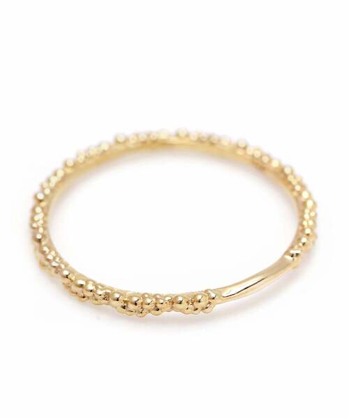 SIENA ROSE（シエナロゼ）の「Dainty・リング[つぶつぶ]（リング・レディース・イエローゴールド・11号/7号/9号/13号）」の3枚目の写真