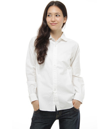 BEAMS BOY | □O.OXﾗｳﾝﾄﾞｶﾗｰｼｬﾂL(シャツ/ブラウス)