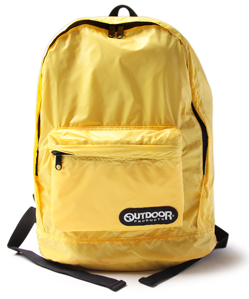 alcali(アルカリ)の「OUTDOOR×alcali / alcali 別注Back Pack(バックパック/リュック・レディース・ブラック/グレー/ベージュ/グリーン/ブルー/イエロー/レッド・フリ-)」の7枚目の写真