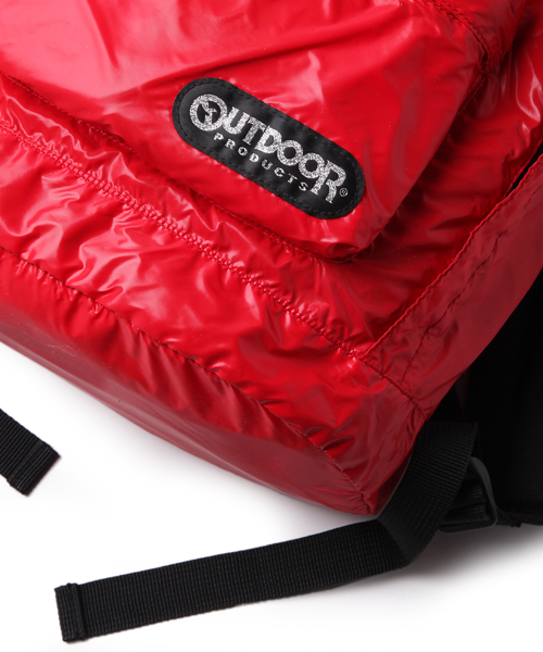 alcali(アルカリ)の「OUTDOOR×alcali / alcali 別注Back Pack(バックパック/リュック・レディース・ブラック/グレー/ベージュ/グリーン/ブルー/イエロー/レッド・フリ-)」の8枚目の写真