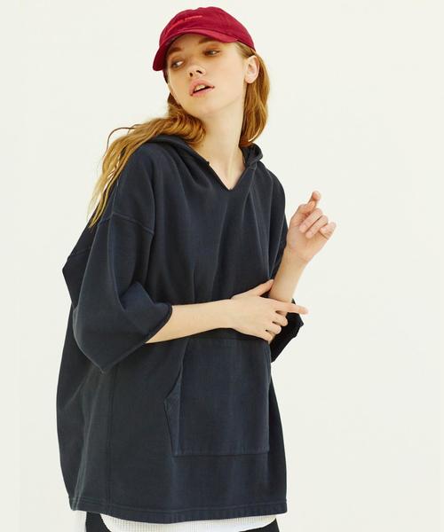 Champion（チャンピオン）の「＜Champion × monkey time＞ REVERSEWEAVE HOODY 6SL/パーカー（パーカー・メンズ・ブラック/グレー/ネイビー/ピンク・LARGE/MEDIUM/X-LARGE/SMALL）」の6枚目の写真