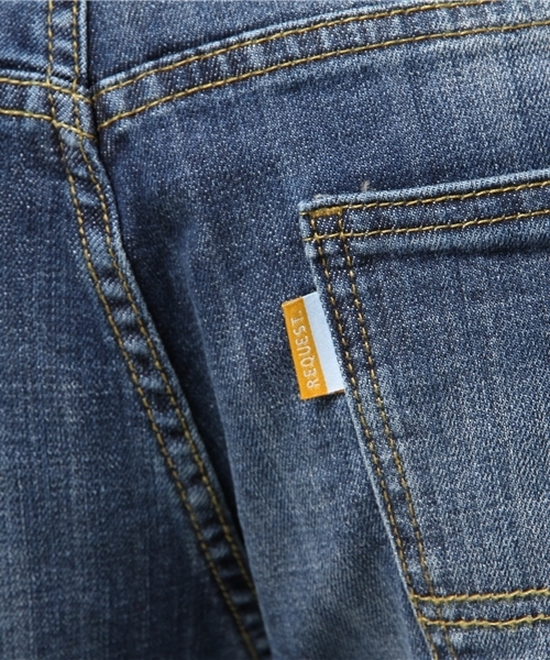 Request（リクエスト）の「【REQUEST】　ルーズフィットデニム　リペア（デニムパンツ・メンズ・インディゴブルー/ライトインディゴブルー・2/3）」の8枚目の写真