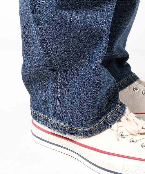 Request（リクエスト）の「【REQUEST】　ルーズフィットデニム　リペア（デニムパンツ・メンズ・インディゴブルー/ライトインディゴブルー・2/3）」の10枚目の写真