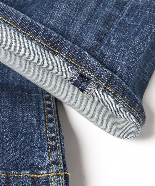 Request（リクエスト）の「【REQUEST】　ルーズフィットデニム　リペア（デニムパンツ・メンズ・インディゴブルー/ライトインディゴブルー・2/3）」の14枚目の写真