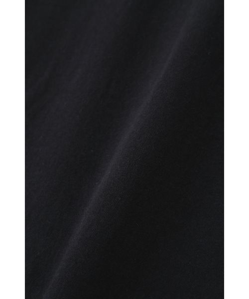 HANES（ヘインズ）の「《HANES》ベーシックラウンドネックTシャツ（Tシャツ/カットソー・レディース・ブラック/グレー・MEDIUM）」の8枚目の写真