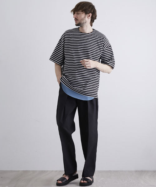 UNITED TOKYO（ユナイテッドトウキョウ）の「ハイカウントワイド2タックスラックス（その他パンツ・メンズ・ブラウン/ブラック/イエロー・1/3/2）」の16枚目の写真