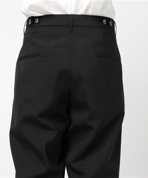 UNITED TOKYO（ユナイテッドトウキョウ）の「ハイカウントワイド2タックスラックス（その他パンツ・メンズ・ブラウン/ブラック/イエロー・1/3/2）」の9枚目の写真