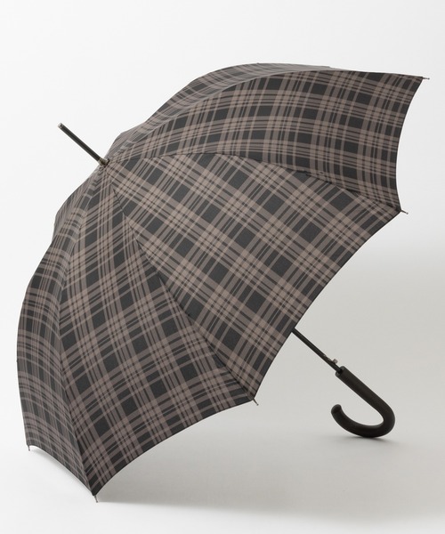 【セール】Fulton フルトン チェックワンタッチ傘（長傘）｜FULTON（フルトン）