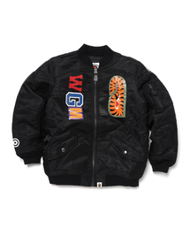 A BATHING APE シャークMA-１ジャケット Lサイズ A BATHING APE SHARK MA-1 JACKET – happyjagabee store