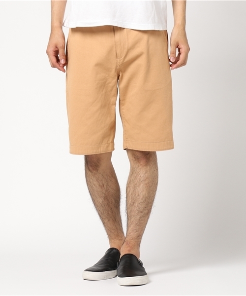 WEGO（ウィゴー）の「WEGO/ソフトカラーショーツ（その他パンツ・メンズ・カーキ/ベージュ/ホワイト/ネイビー/ブラック/レッド・SMALL/LARGE/MEDIUM/X-LARGE）」の19枚目の写真