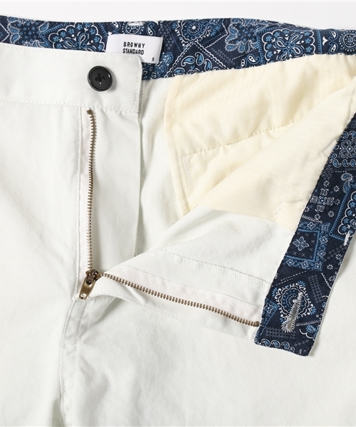 WEGO（ウィゴー）の「WEGO/ソフトカラーショーツ（その他パンツ・メンズ・カーキ/ベージュ/ホワイト/ネイビー/ブラック/レッド・SMALL/LARGE/MEDIUM/X-LARGE）」の15枚目の写真