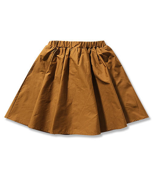 devirock(デビロック)の「膝丈ボリュームギャザースカート スカッツ(スカート・キッズ・ブラック/カーキ/レッド系その他/ブラウン/ピンク系その他/オレンジ系その他/ベージュ・100cm/110cm/120cm/130cm/140cm/150cm/160cm)」の14枚目の写真