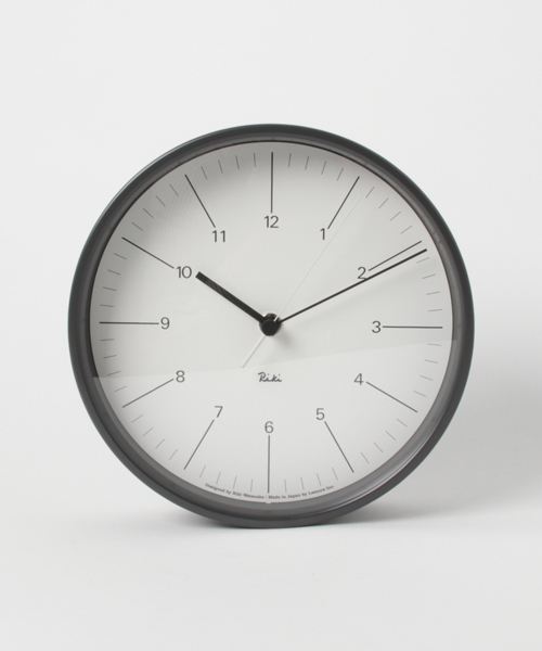 collex(コレックス)の「LEM RIKI STEEL CLOCK(掛け時計)」|グレー