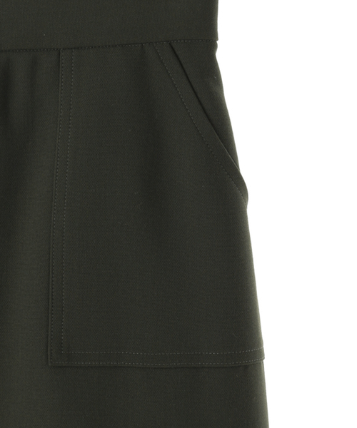 CLANE(クラネ)の「POCKET BASIC SKIRT(スカート・レディース・ブラック/カーキ/ボルドー・0/1/2)」の14枚目の写真