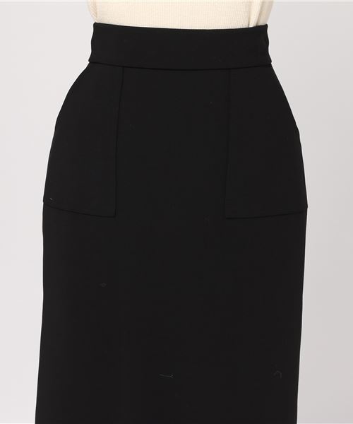 CLANE(クラネ)の「POCKET BASIC SKIRT(スカート・レディース・ブラック/カーキ/ボルドー・0/1/2)」の11枚目の写真