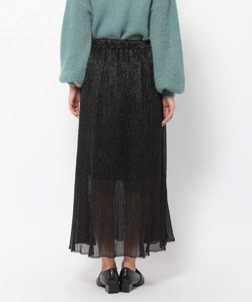 laboratory work（ラボラトリーワーク）の「ラメプリーツスカート（スカート・レディース・ブラック/ベージュ/ピンク・MEDIUM）」の7枚目の写真