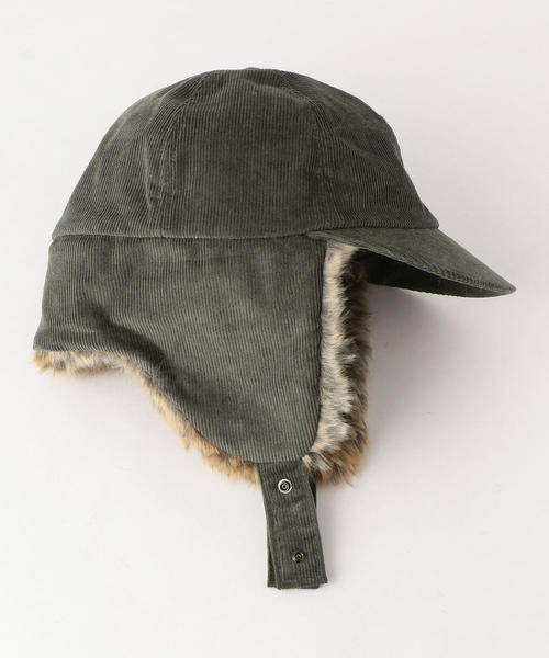 COMESANDGOES(カムズアンドゴーズ)の「<COMESANDGOES> EAR CAP/キャップ □□(キャップ・メンズ・ブラック/ダークグレー・FREE)」の3枚目の写真