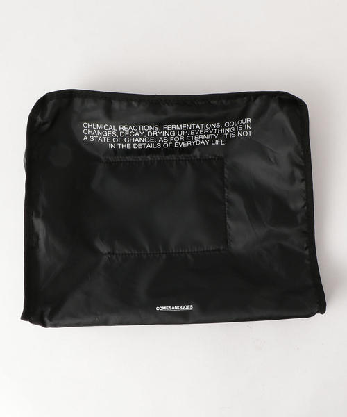 COMESANDGOES(カムズアンドゴーズ)の「<COMESANDGOES> EAR CAP/キャップ □□(キャップ・メンズ・ブラック/ダークグレー・FREE)」の8枚目の写真