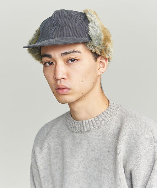COMESANDGOES(カムズアンドゴーズ)の「<COMESANDGOES> EAR CAP/キャップ □□(キャップ・メンズ・ブラック/ダークグレー・FREE)」の9枚目の写真