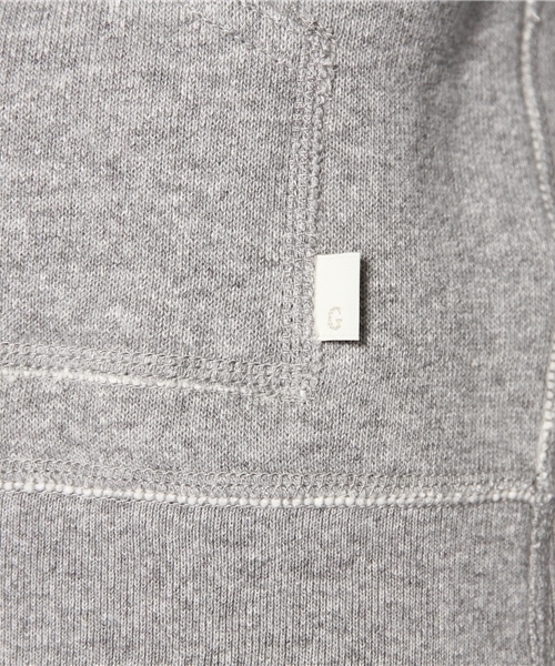 green label relaxing（グリーンレーベルリラクシング）の「GC ツリウラケ ジップパーカー HPSK（パーカー・レディース・オフホワイト/グレー・38/40）」の11枚目の写真