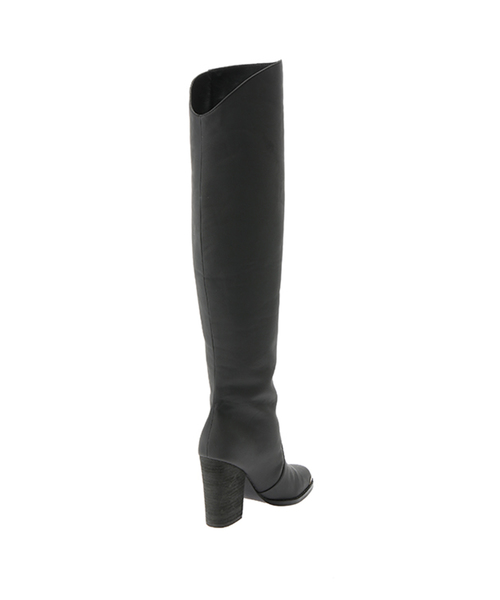ALEXIA STAM(アリシアスタン)の「Gold Toe Leather Long Boots/ニーハイブーツ(ブーツ・レディース・ブラック/ベージュ・S/M/L)」の9枚目の写真