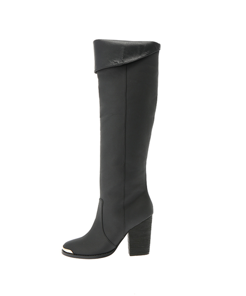 ALEXIA STAM(アリシアスタン)の「Gold Toe Leather Long Boots ALEXIA STAM(アリシアスタン)の「Gold Toe Leather Long Boots