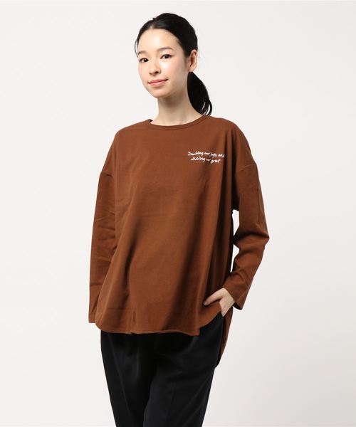 PAGEBOY(ページボーイ)の「プチロゴロンT(Tシャツ/カットソー・レディース・ホワイト/ブラック/ベージュ系その他・FREE)」の3枚目の写真