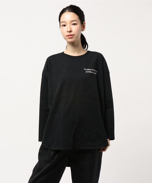 PAGEBOY(ページボーイ)の「プチロゴロンT(Tシャツ/カットソー・レディース・ホワイト/ブラック/ベージュ系その他・FREE)」の2枚目の写真