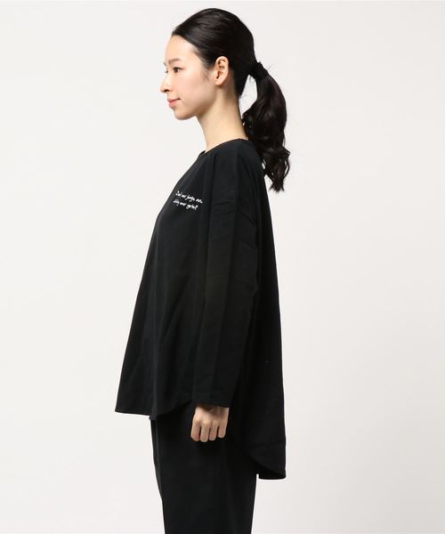 PAGEBOY(ページボーイ)の「プチロゴロンT(Tシャツ/カットソー・レディース・ホワイト/ブラック/ベージュ系その他・FREE)」の4枚目の写真