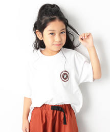 MARVEL | MARVEL キャプテンアメリカアメコミBIGシルエットTシャツ(Tシャツ/カットソー)